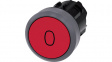 3SU1030-0AB20-0AD0 SIRIUS ACT Push-Button front element Metal, matte, red