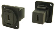 CP30201X USB Adapter in XLR Housing, USB-C Socket - USB-C Socket