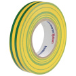 HTAPE-FLEX15-15X25 Изоляционные ленты ПВХ зелено-желтый 15 mmx25 m