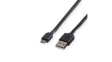 11.02.8760 Cable USB-A Plug - USB Micro-B Plug 1m Black
