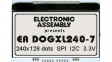 EA DOGXL240N-7 LCD-graphic display 240 x 128 Pixel