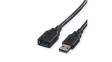 11.02.8978 Cable USB-A Plug - USB-A Socket 1.8m Black