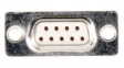 F09S0G3 Socket D-Sub Connector, DE-9, Solder