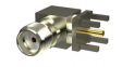 PCB.SMAFRA.NI RF Connector, SMA, Brass, Socket, Right Angle, 50Ohm, Soldering