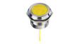 Q30Y5SXXY1AE LED Indicator, Yellow, 30mm, 24V, Wire Lead