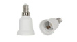 8714681449271 Adaptor / Lamp Holder E14/E27, Plastic, White
