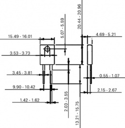 AP101 1K5 J 100PPM, Силовой резистор 1.5 kΩ 100 W ± 5 %, Arcol