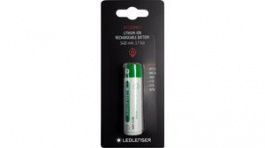 CR18650, Rechargeable Li-ion Battery 3.7V 3.4Ah, LED Lenser