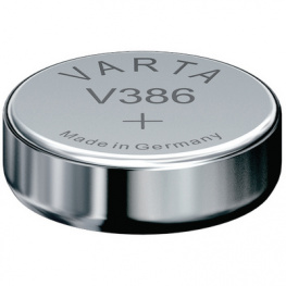 V386, Кнопочная батарея 1.55 V 115 mAh, Varta