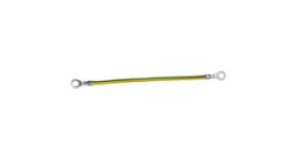 NSYEL136D6 [10 шт], Earthing Strap PVC 6mm? Tinned Copper 130mm, SCHNEIDER ELECTRIC