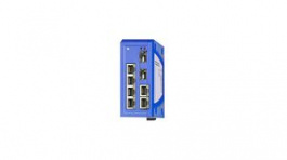 942132015, Ethernet Switch, RJ45 Ports 6, Fibre Ports 2SFP, 1Gbps, Unmanaged, Hirschmann