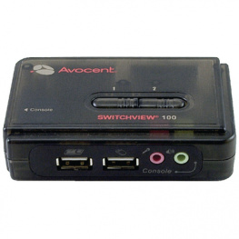 2SV120BND1, SwitchView 120 2-port VGA USB, Avocent