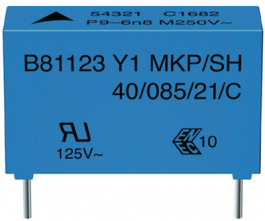 B81123-C1103-M, Y-конденсатор 10 nF 250 VAC, TDK-Epcos