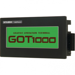 GT1020-LBD2, Сенсорная панель 3.7 " фоновая подсветка зеленого/оранжевого/красного цвета, Mitsubishi