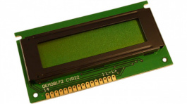 DEM 08172 SYH-PY-CYR22, Alphanumeric LCD Display 10.75 mm 1 x 8, Display Elektronik