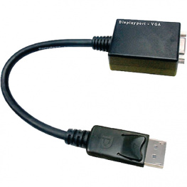 AA-3506-015, Адаптер 15 cm DisplayPort – VGA m – f, Maxxtro