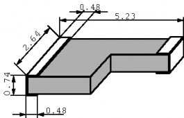 LR2010-R02FW, Резистор, SMD 0.02 Ω 1 W ± 1 %, Welwyn