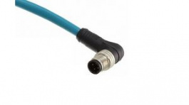 120108-8540, Sensor Cable M12 Plug-Pigtail 10m 1.5A 4 Poles, Molex