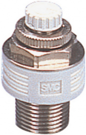 ASN2-03-S, Дозирующий клапан с глушителем, SMC PNEUMATICS