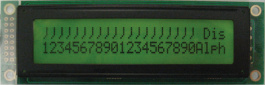 DEM 24251 SYH-PY, ЖК-точечная матрица 5.55 mm 2 x 24, Display Elektronik