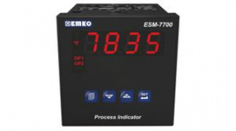 ESM-7700.1.20.1.1/00.00/0.0.0.0, Digital Panel Meter, Process Input, 69x69mm, 4 Digits, 13mm, 100 ... 240 V, EMKO Elektronik A.S.