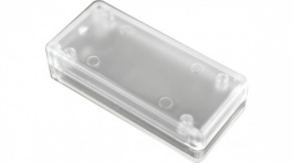 1551CCLR, Miniature plastic enclosure 30 x 65 x 15.5 mm Transparent ABS, Hammond