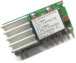 D12S05020-1C, Точка ввода нагрузки 20 A, DELTA Electronics