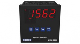 ESM-9900.2.20.1.1/00.00/0.0.0.0, Digital Panel Meter, Process Input, 92x92mm, 4 Digits, 19mm, 24 VAC / VDC, EMKO Elektronik A.S.