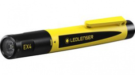 EX4, EX-Protected Flashlight 50 lm Black / Yellow, LED Lenser