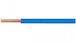 3048 BL005 [30 м], Stranded wire, 0.08 mm2, blue Stranded tin-plated copper wire PVC, Alpha Wire
