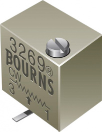 3269W-1-253LF, Подстроечное устройство Cermet SMD 25 kΩ 250 mW, Bourns