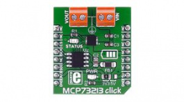 MIKROE-2575, MCP73213 Click Lithium Battery Charger Controller Module 5V, MikroElektronika