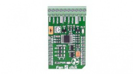 MIKROE-2708, Fan 2 Click Fan Speed Controller Development Board 5V, MikroElektronika