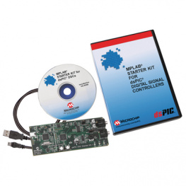 DM330011, Начальный комплект MPLAB Starter Kit для контроллеров цифровой обработки сигналов dsPIC, Microchip