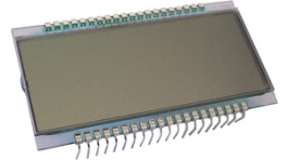 DE 182-RS-20/7,5, 7-segment LCD 17.8 mm 1 x 3.5, Display Elektronik