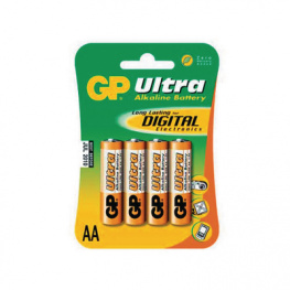 15AU-U4/LR6 [4 шт], Первичная батарея 1.5 V LR6/AA уп-ку=4шт., GP Batteries