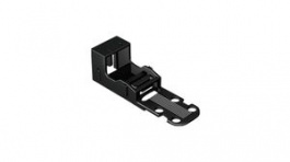 221-502/000-004, Black Mounting Carrier for 221 Series, Wago
