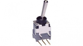 B13AH, Subminiature Toggle Switch ON-OFF-ON 1CO IP65, NKK Switches (NIKKAI, Nihon)