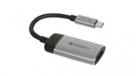 49143, Adapter, USB-C Plug - HDMI Socket, Verbatim