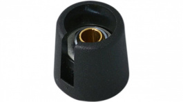 A3016049, Control knob with recess black 16 mm, OKW
