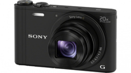 DSC-WX350B, Cyber-shot DSC-WX350, Black, 500 mm - 25 mm, 18 MegaPixel, Sony