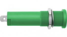 HSEB 3125 L Ni / GN, Laboratory socket diam 4 mm green CAT IV, Schutzinger