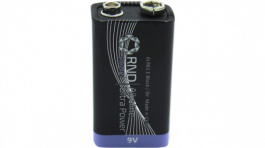 RND 305-00003, Primary Alkaline Battery 9 V, 6LR61, RND power