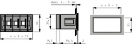 UA731SO, Кодирующий переключатель для заглубленног BCD серый, Crameda Intersys