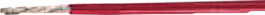 H07V-K 6,0 MM RED, Многожильные кабели 6.00 mm² 72 x ø 0.31 mm красный PVC, La Triveneta Cavi