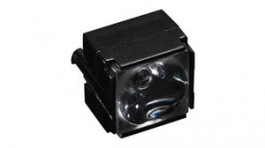 CP12939_LARISA-RS-CLIP16, Lens Assembly, Black / Clear, Square, 19°, 9.9x9.9x7.5mm, LEDIL