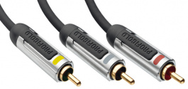 PROV5302, Audio video cable, 2.0 m 2.00 m, PROFIGOLD
