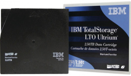 00V7590, LTO/Ultrium 6 tape 2.5/6.25 TB, IBM