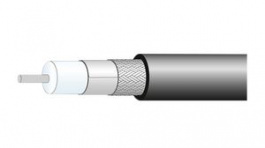 S_04262_B-01 [100 м], Coaxial Cable for Microwaves LSZH 5.5mm 50Ohm Silver-Plated Copper Black 100m, Huber+Suhner
