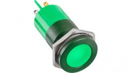 Q22F1AGXXSG220E, LED Indicator bright / green 220 VAC, APEM